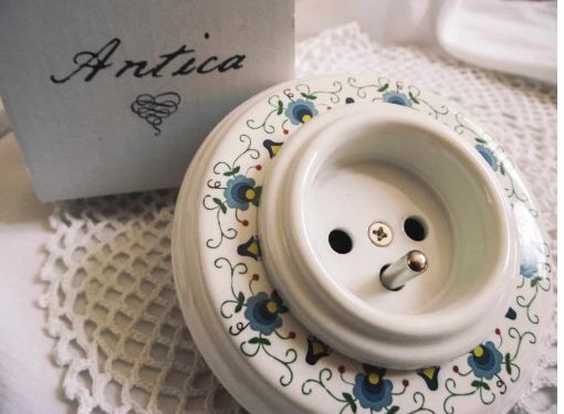  Lizdas keraminiai potinkiniai antica prisijungęs 2x rj 45 juodas retro lofto stiliaus