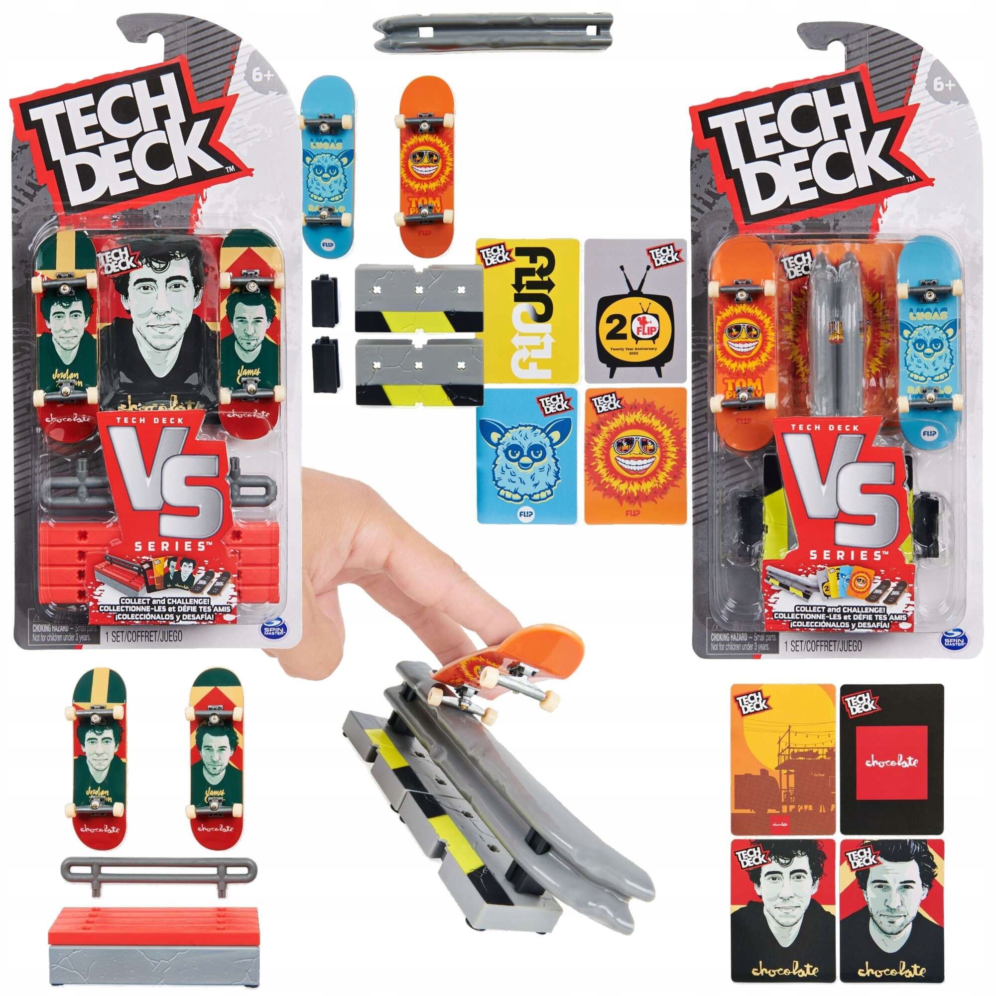  Technologijų deck vs series kreivai i apversti komplektas riedlentės i kliūtys