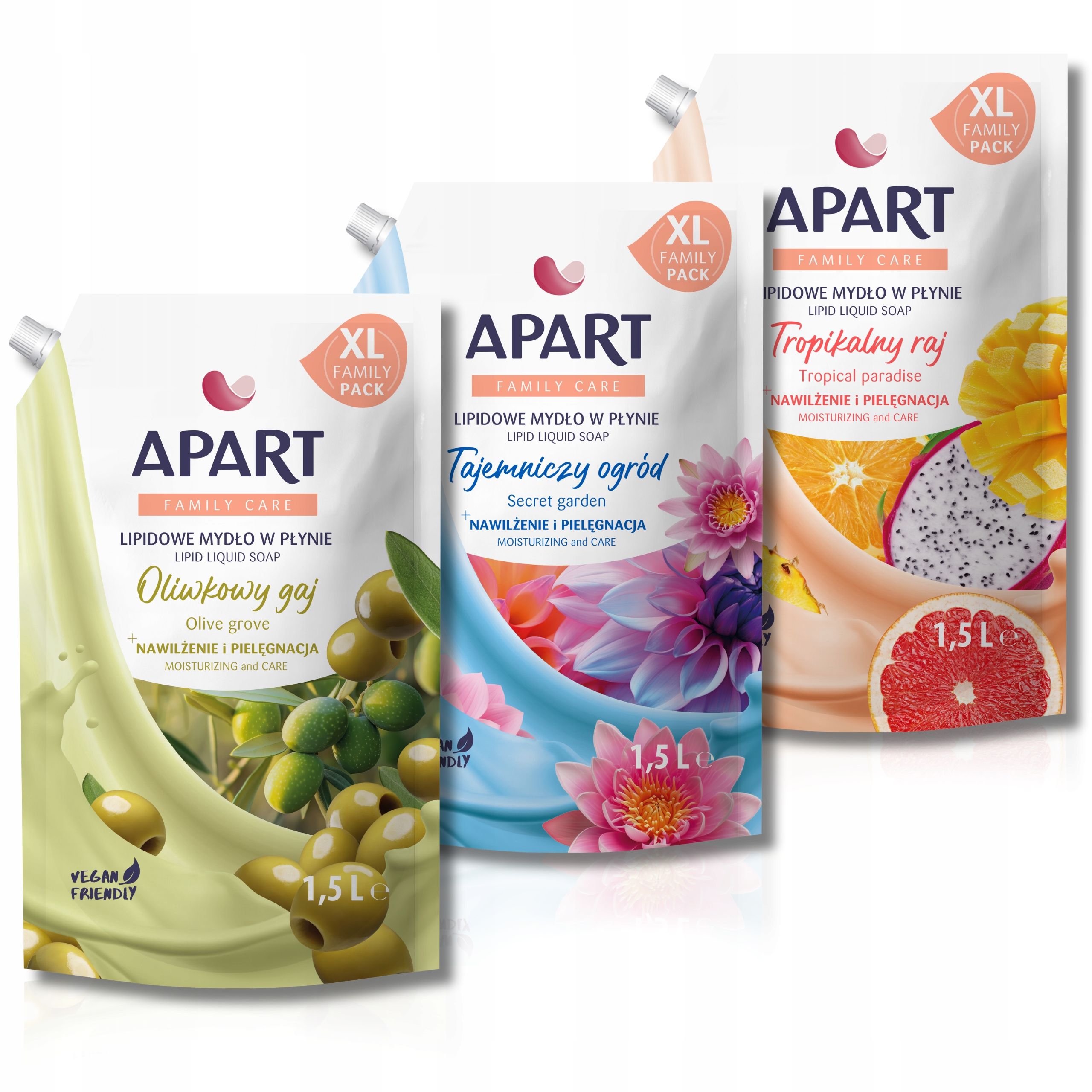  Auseinander flüssigseife feuchtigkeitsspendend für empfindliche haut zusatz mix 1500ml x 3