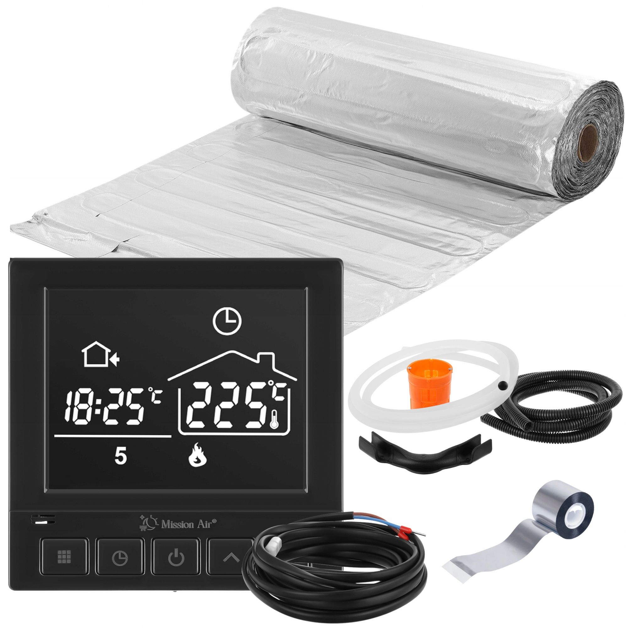  Komplekt soojenduspadi paneelide all mal-160w/m² 4m²