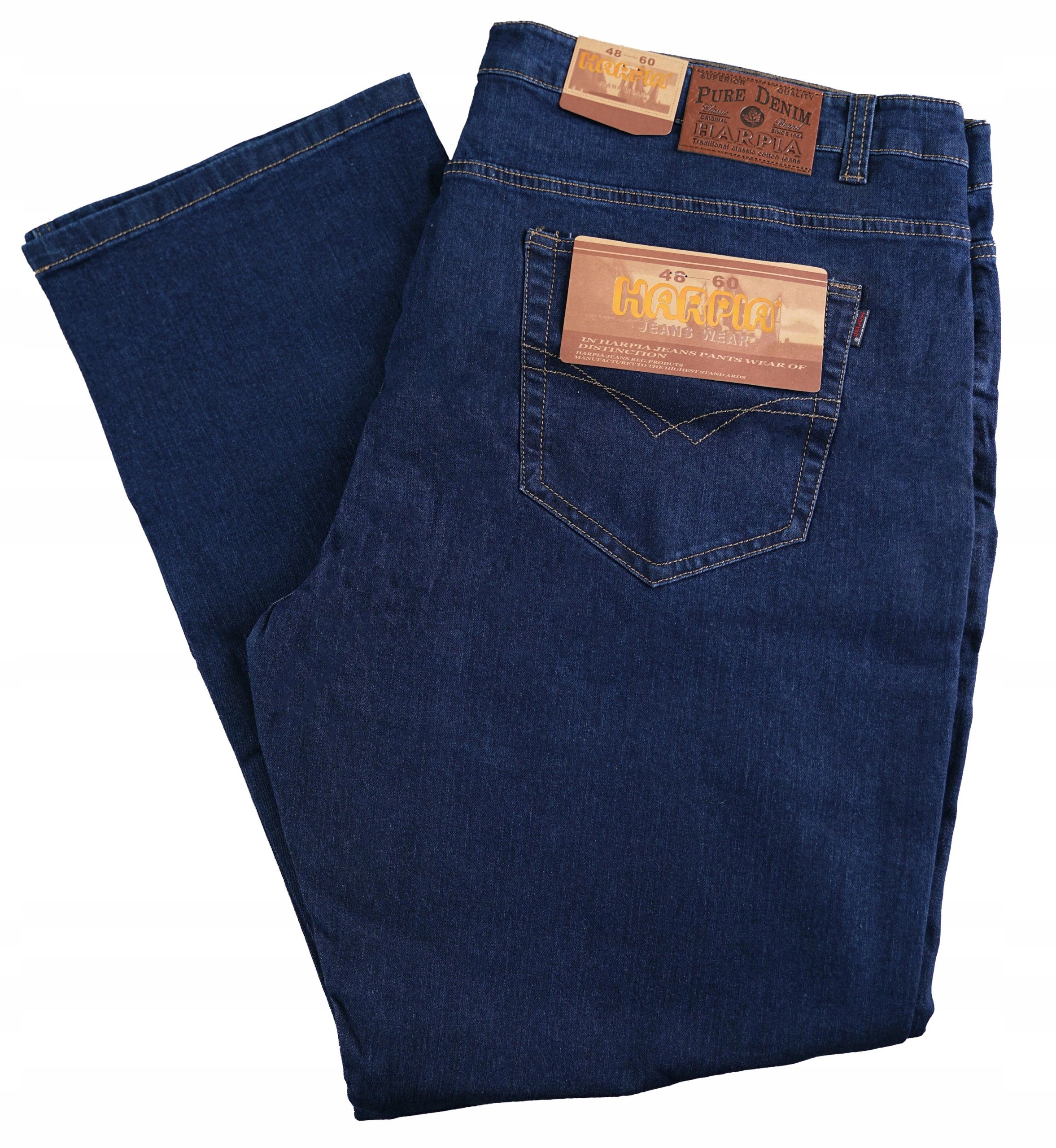  Pánské kalhoty bavlna šedá džínovina sarol jeans w48 l30 pás 124-128 cm