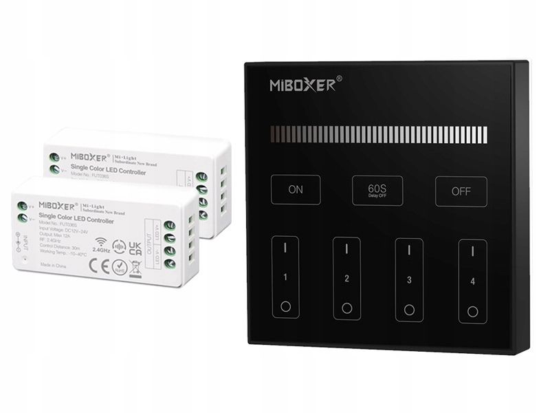  Wifi zonų valdiklis milight led fut035w | cct