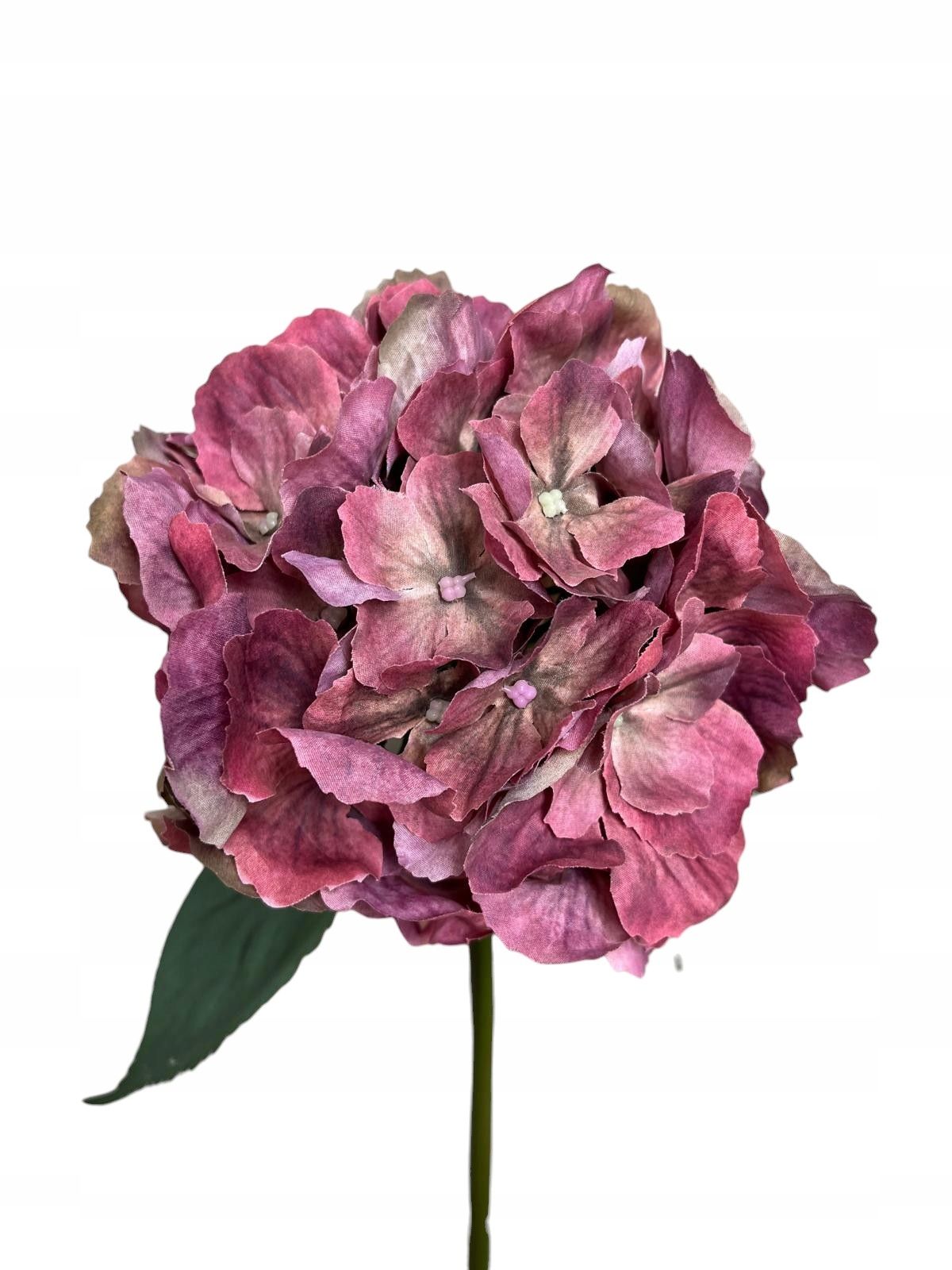  Hortenzie obal větvička umělá květina dodatek 60 cm fialová