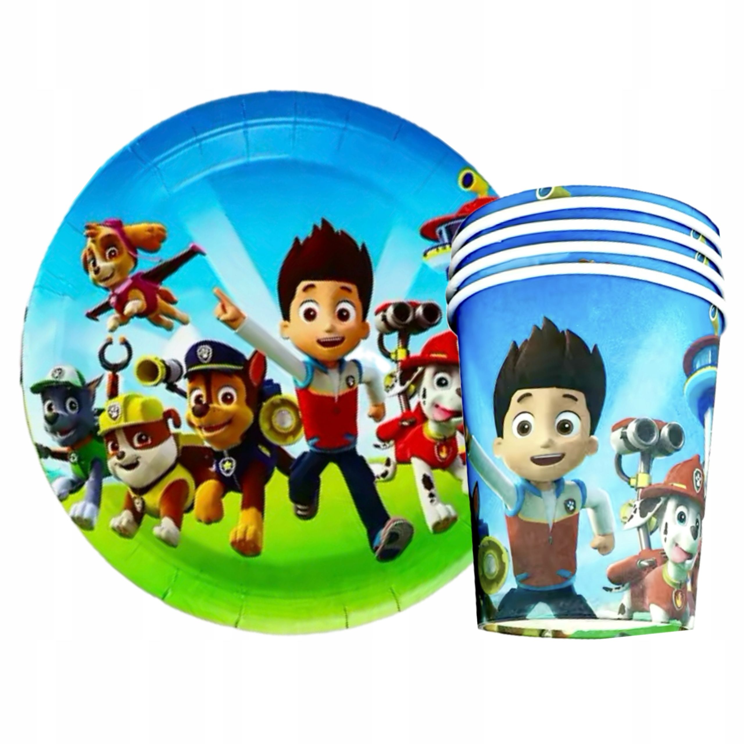  Saucers i cups roblox games paper set on your birthday 20 pcs.