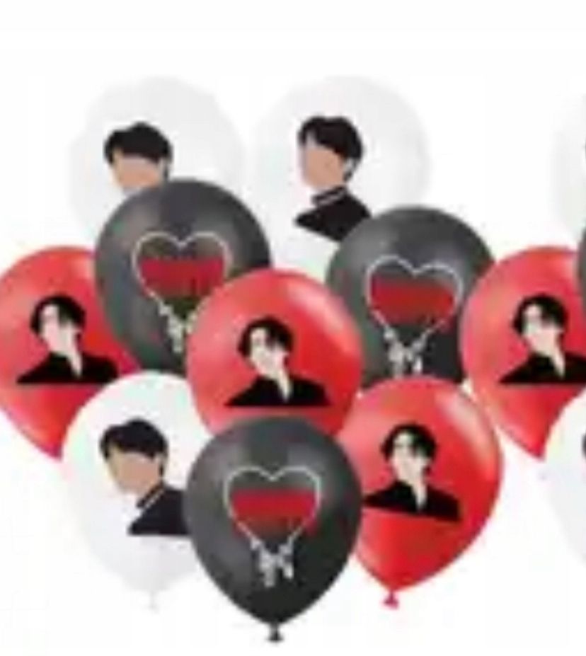  Stray kids luftballons urodzony kpop partei 6 pcs.