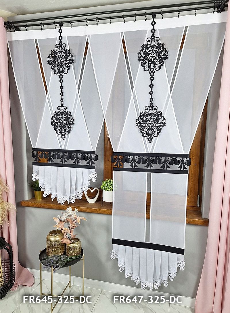  Užuolaida baltas vualis dekoratyvinė plokštė 100x60 ažūras kloste 60x100