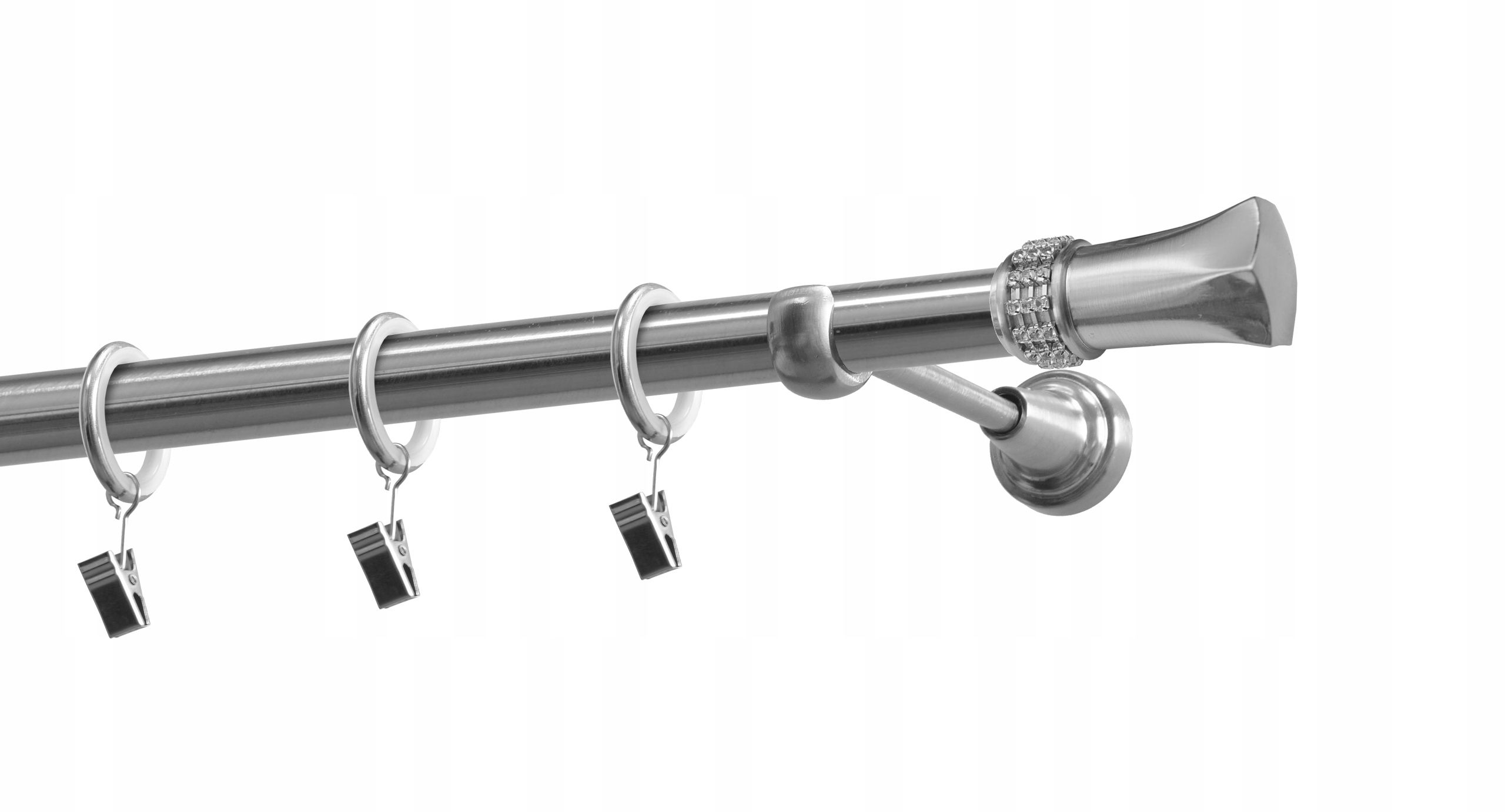  Dvigubas karnizas satinas 19 mm 240 cm