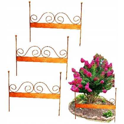  Support for bushes plants flower roses pergola 30/50cm single-seater semicircular