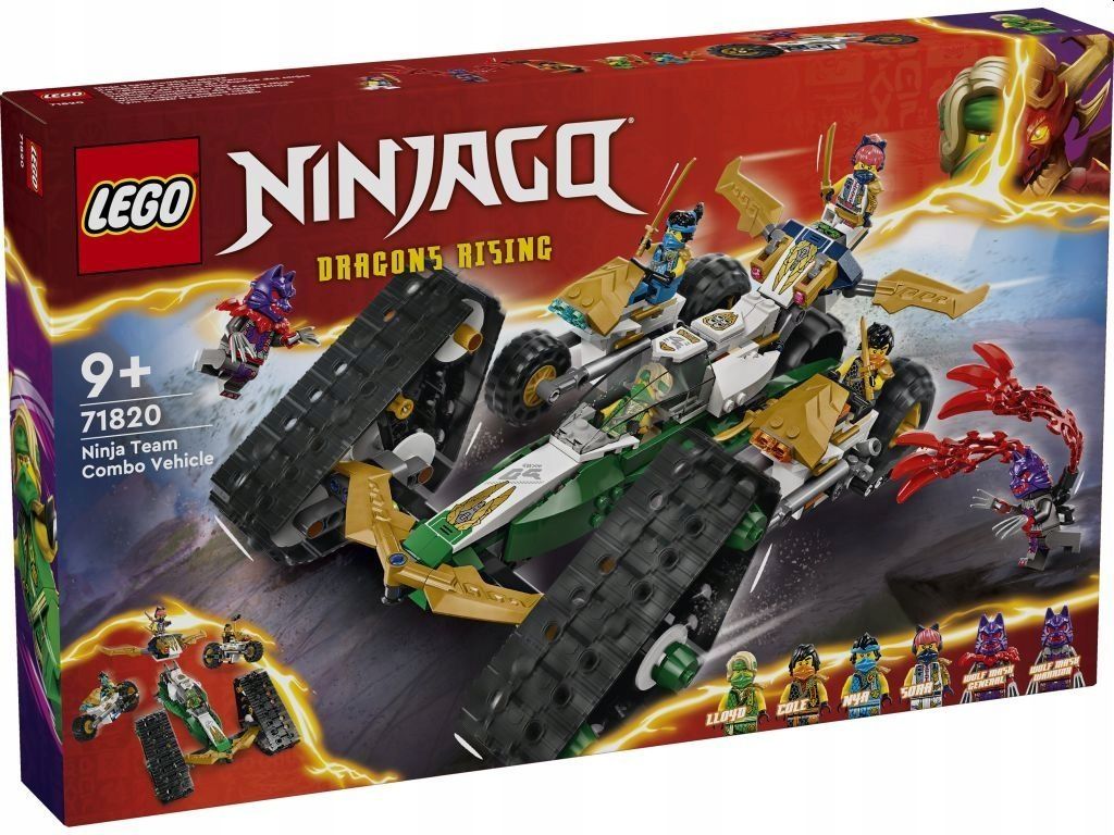  Lego ninjago - bojová súprava s mechem jaya nr 71805