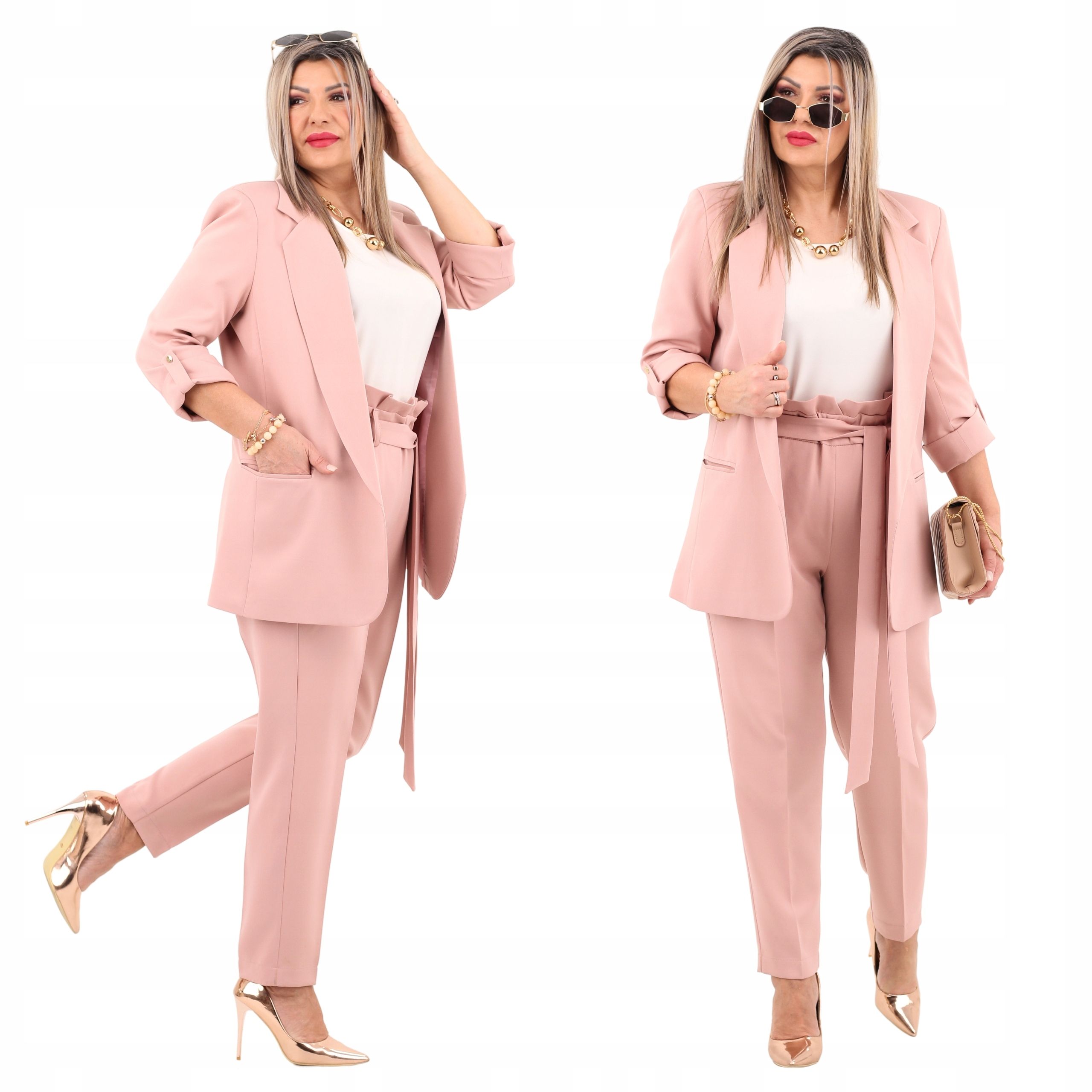  Elegant garnitur feminin jacke i hose polnischer hersteller groß größen