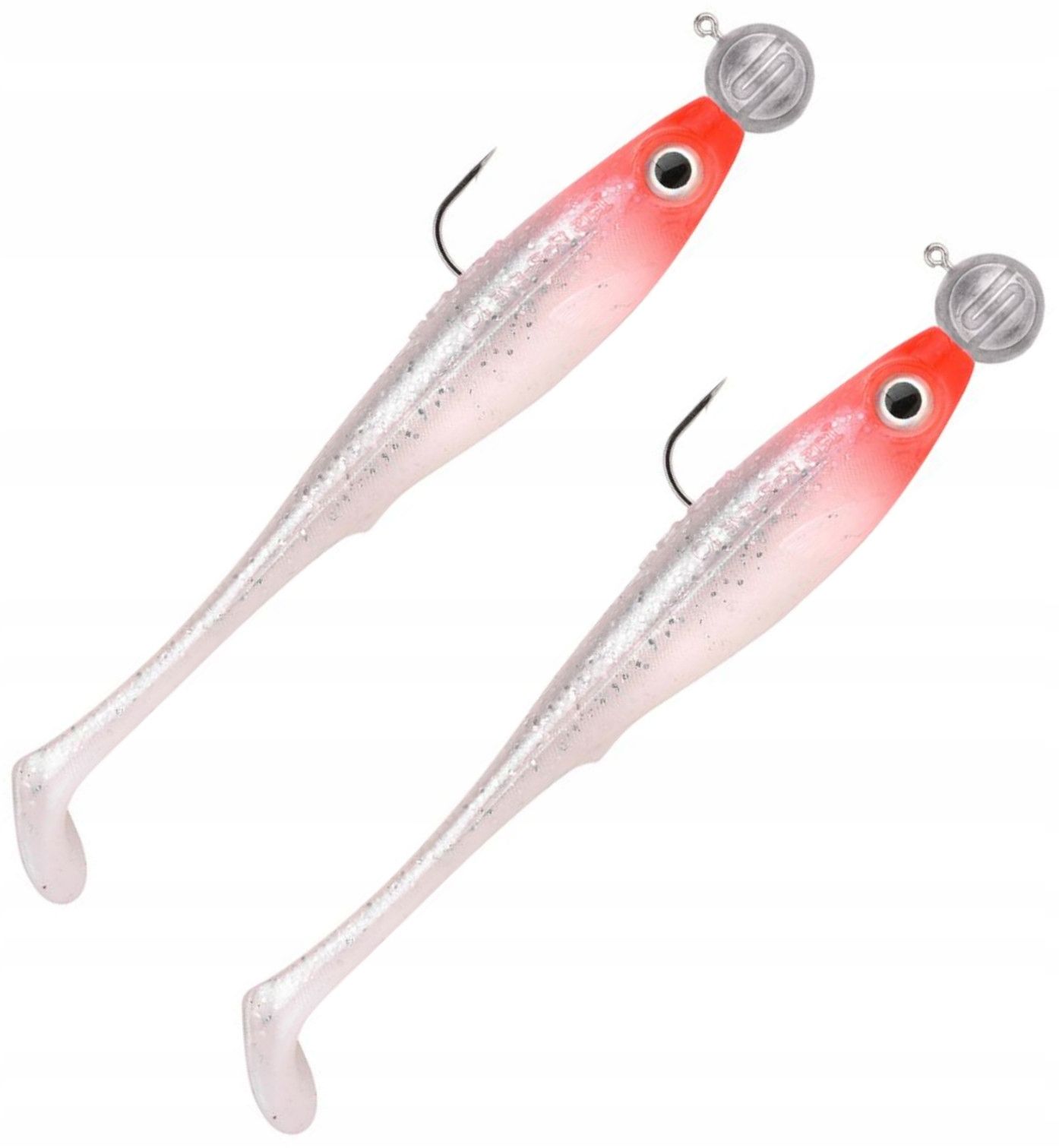  Guminiai uzbrojone 2 vnt. power catcher spro sn rigged pike 14cm!