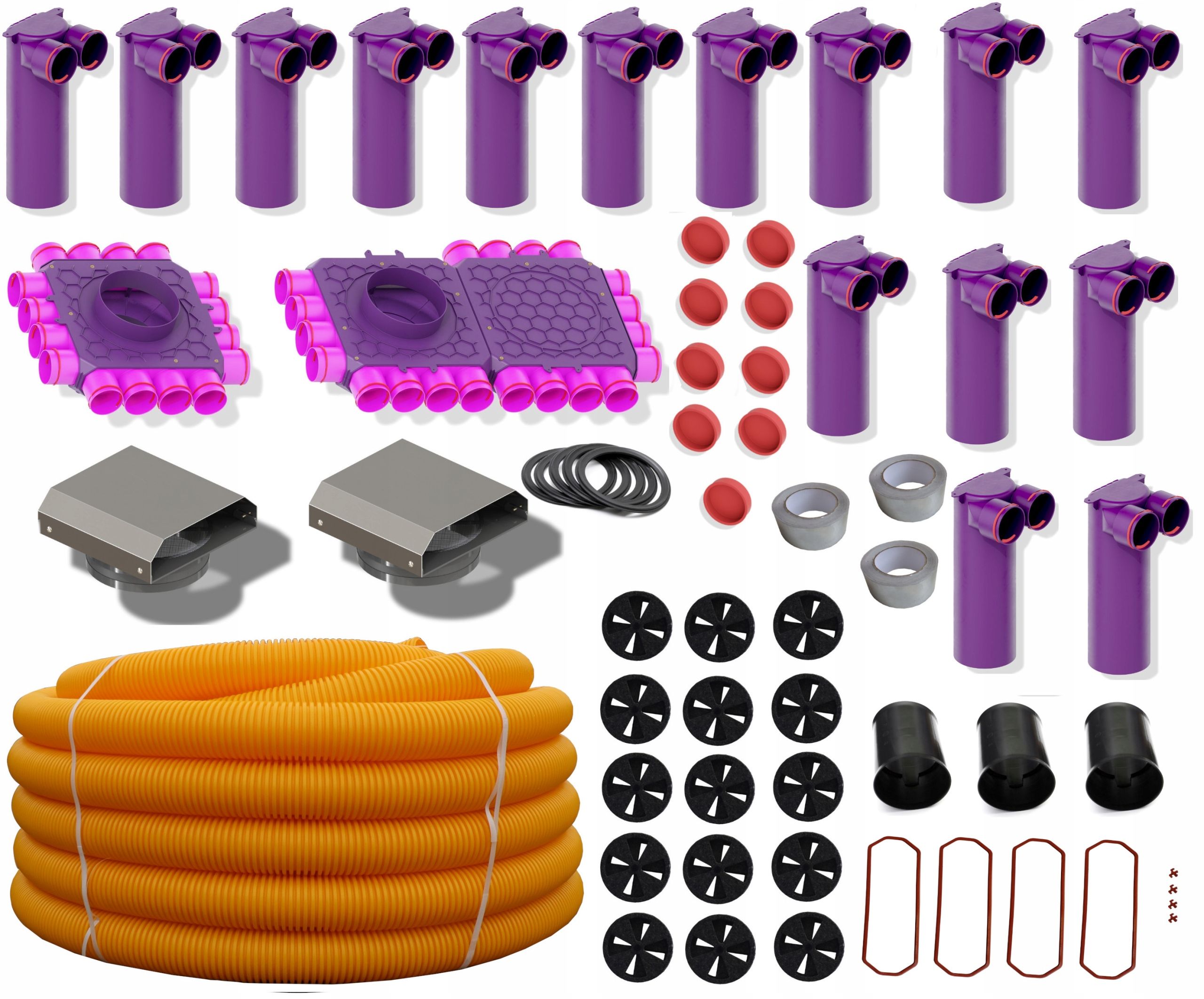  Zotavení větrání soubor dům 100-150m2