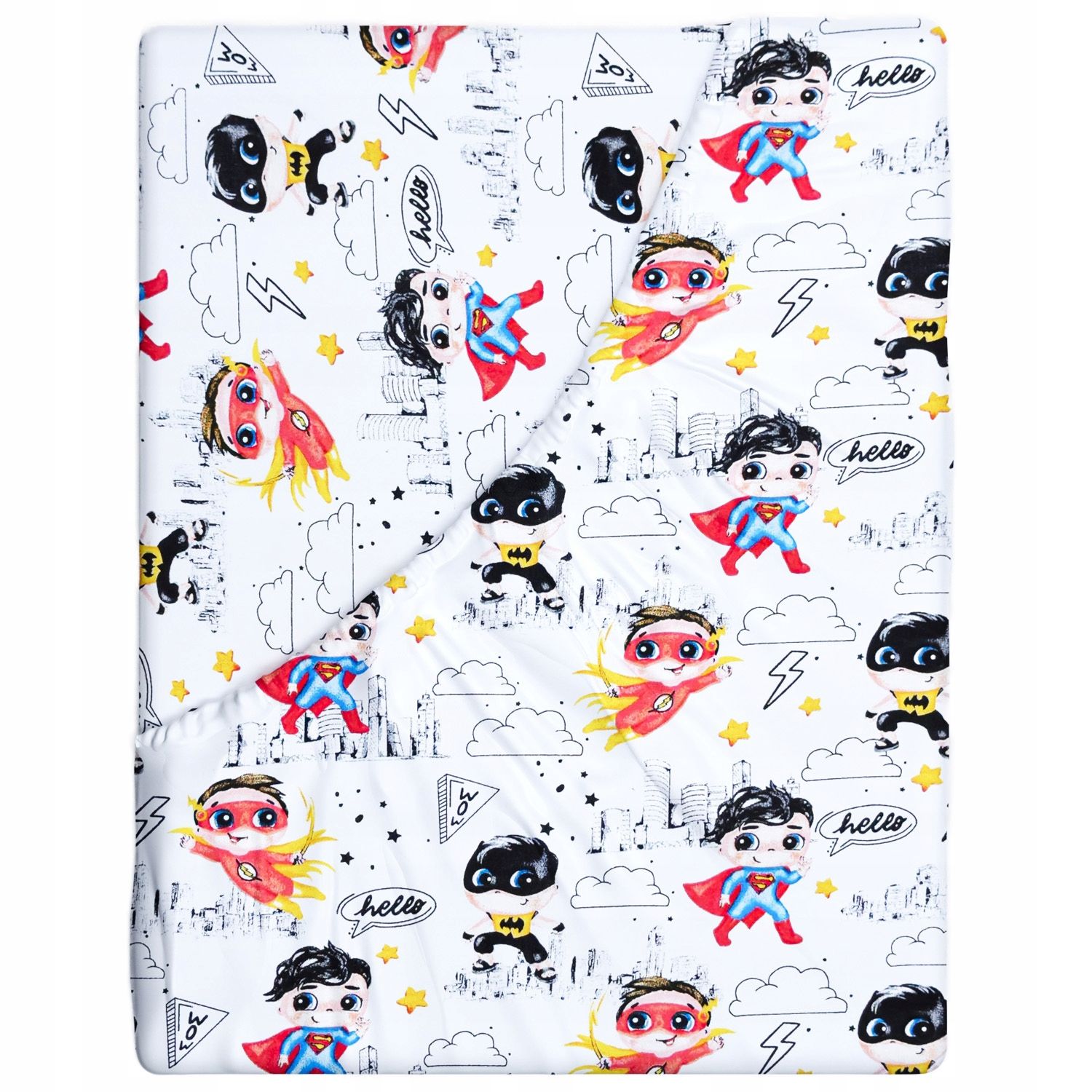  Cotton sheet with an eraser with patterns 120x60 fabric holidays 228sbi