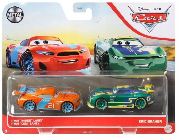  Ramone román + flo lola chladič hora mattel cars auta 1:55 2 ks.