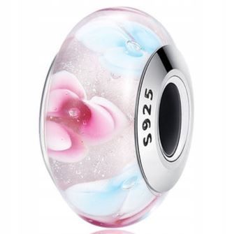  Charms mit farbigen schmetterlinge anhänger beads silber 925 simplyme + kostenlos