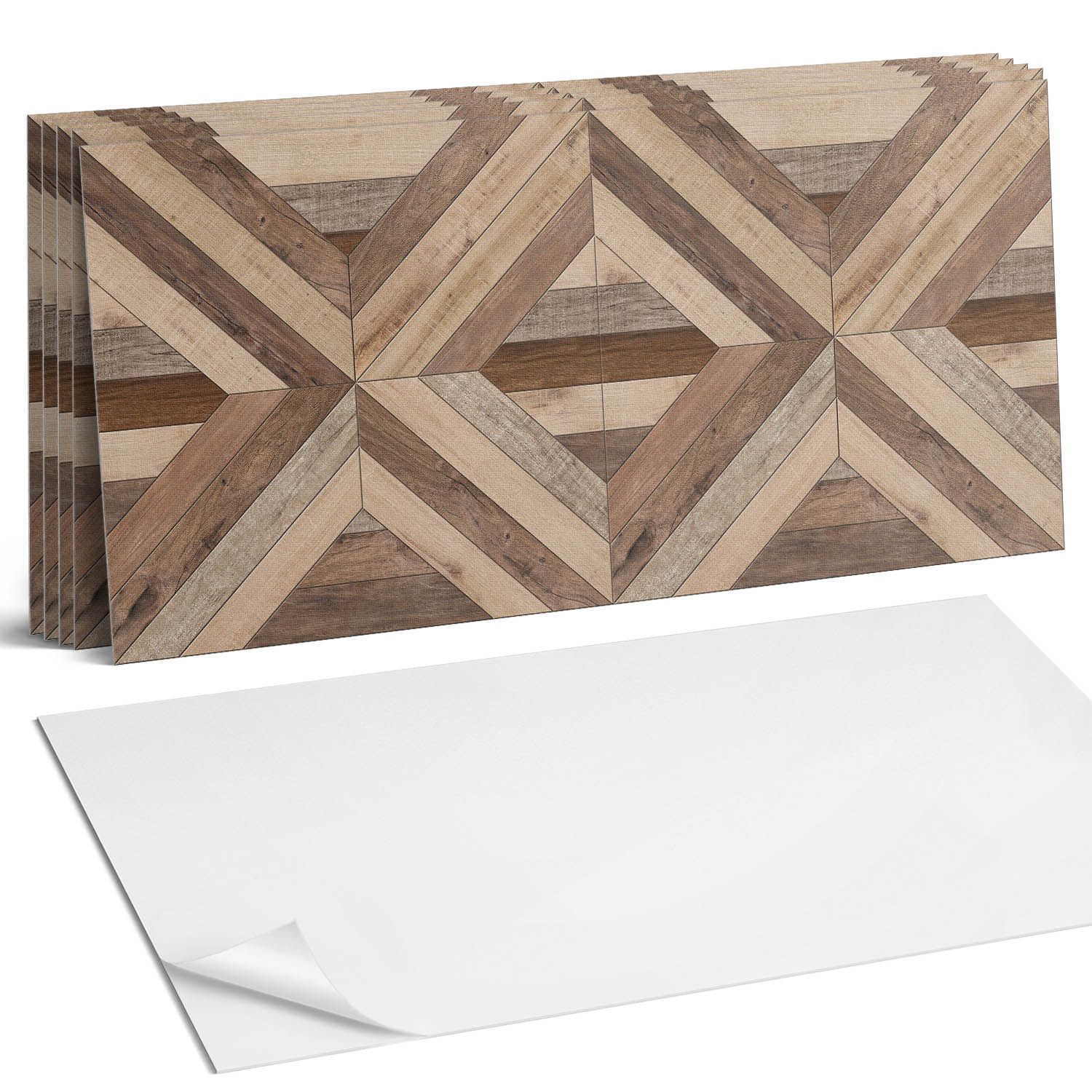  Kopa flīzes vinils ar apdruku modelis lapas w falach 6 gab 60x30 cm