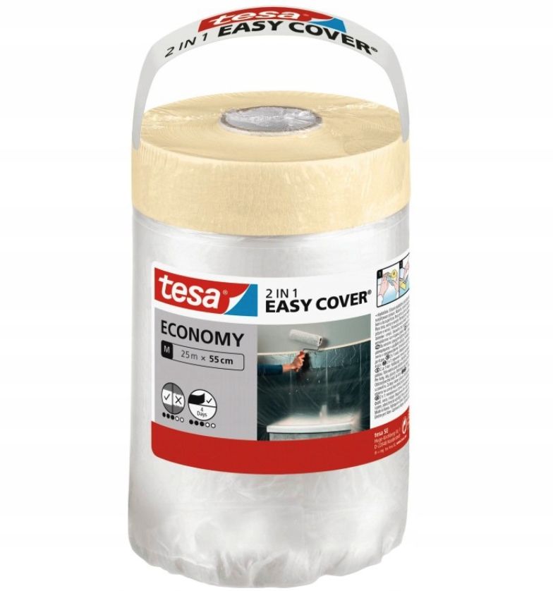  Aizsargplēve tesa 04368-00009-03 ar lenti glezna 140cm 33 metri