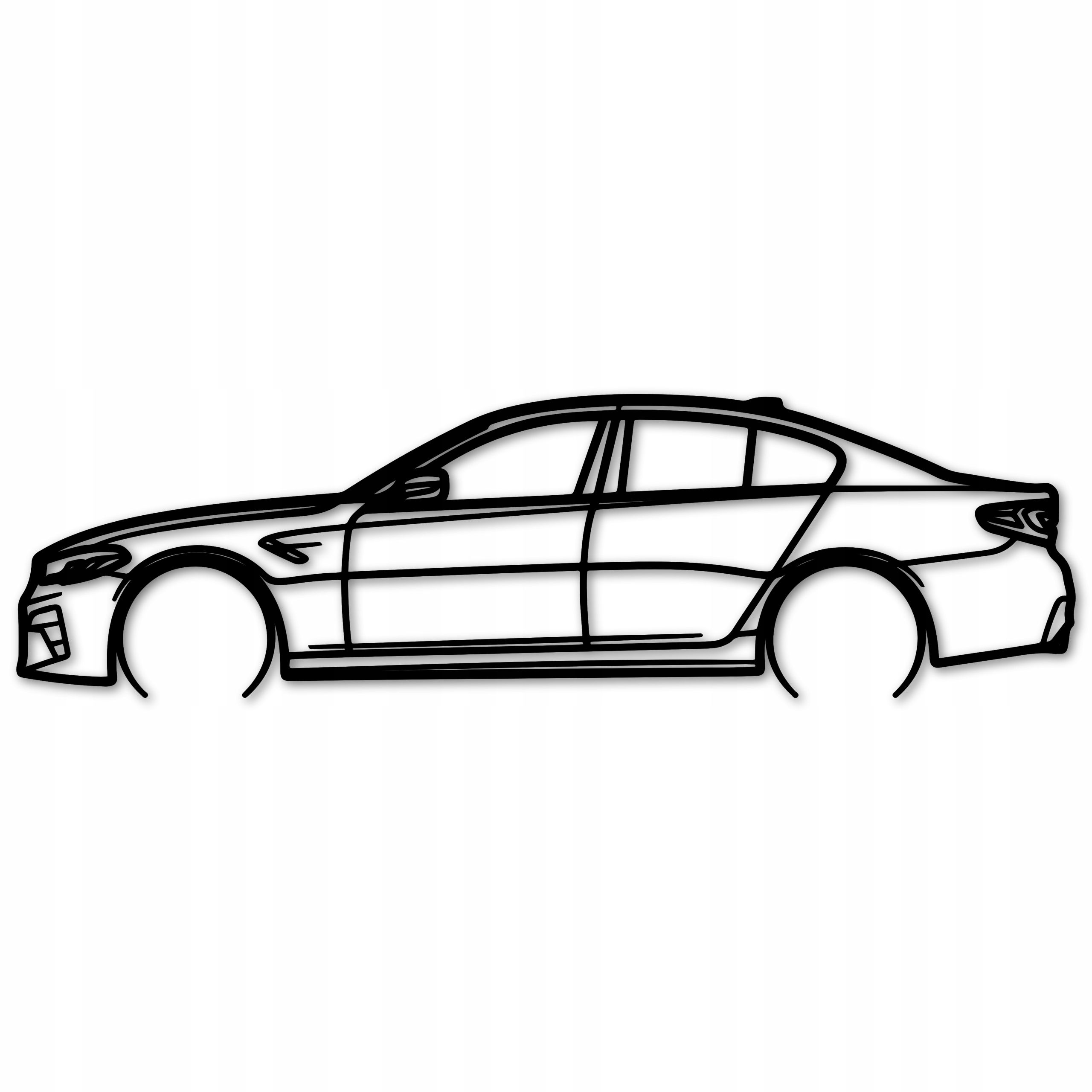  Ažūra glezna automašīna bmw e39 vagons sienu apdare plāksne 80 cm gleznas