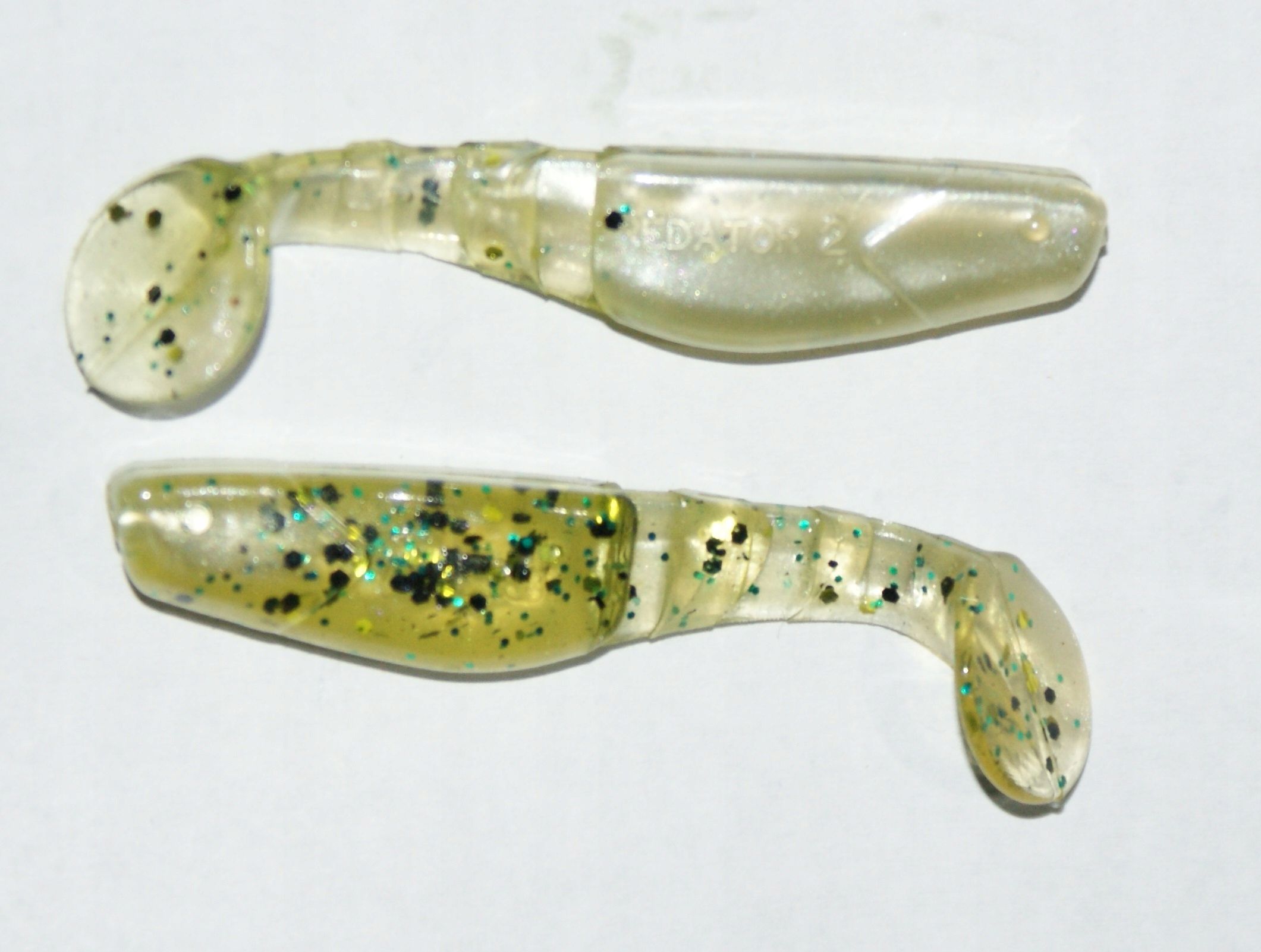  Manns predator 3,5cm geltonas su juodu grzbietem