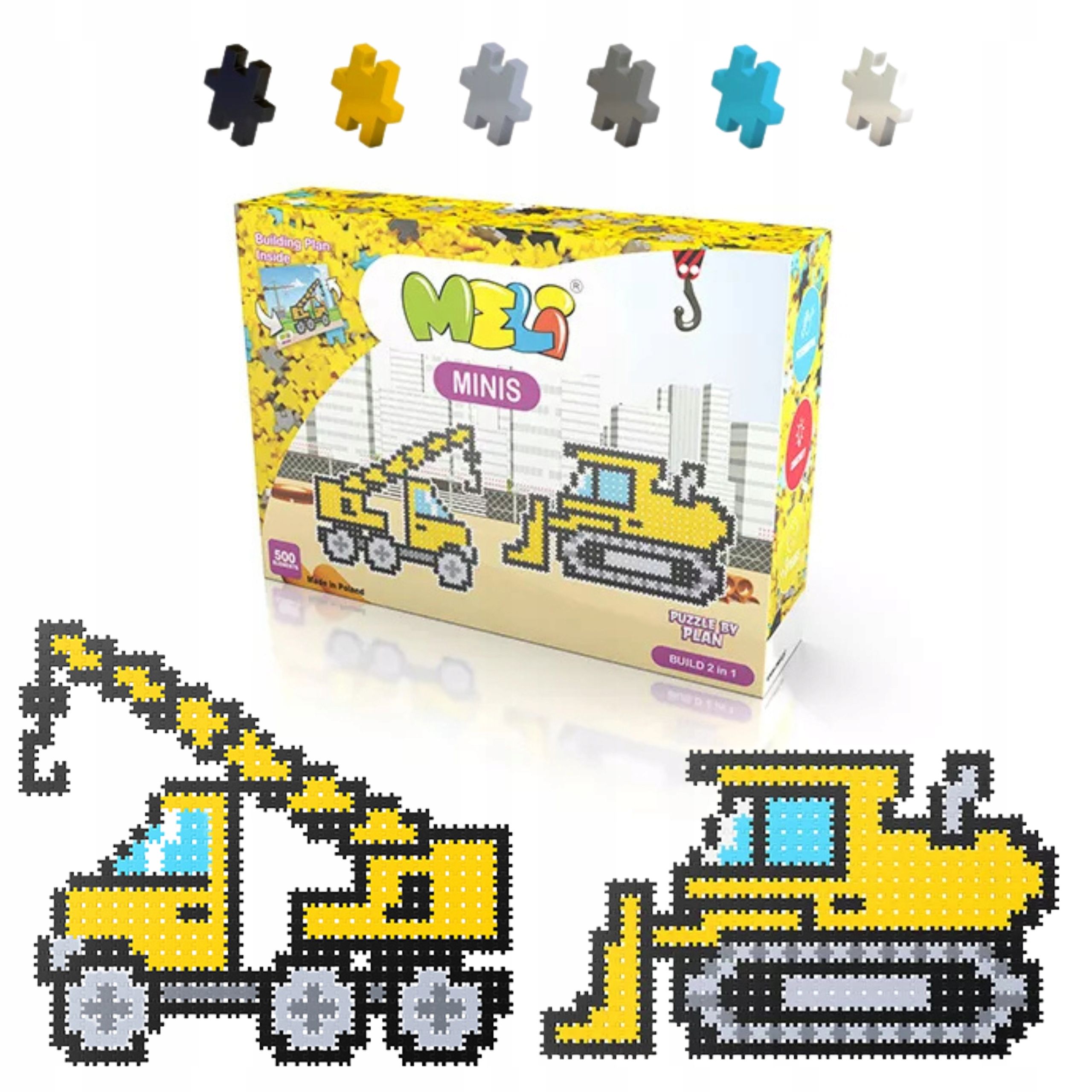  Bausteine mini waffeln meli minis edu buntstift größe 1400 pcs. mosaik