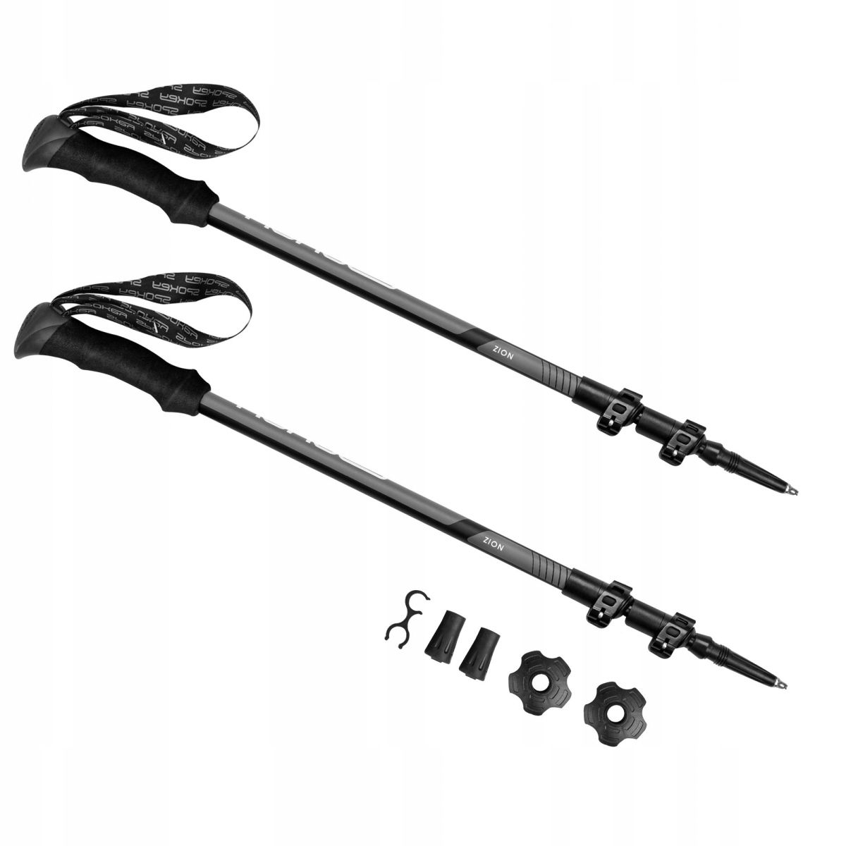  Lazdos trekingo lazdos nordicwalking 105-135 deda