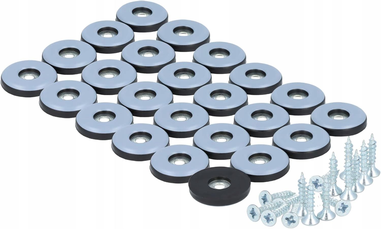  Čepice pro nohy židle tabulka vyztužené základ 12mm