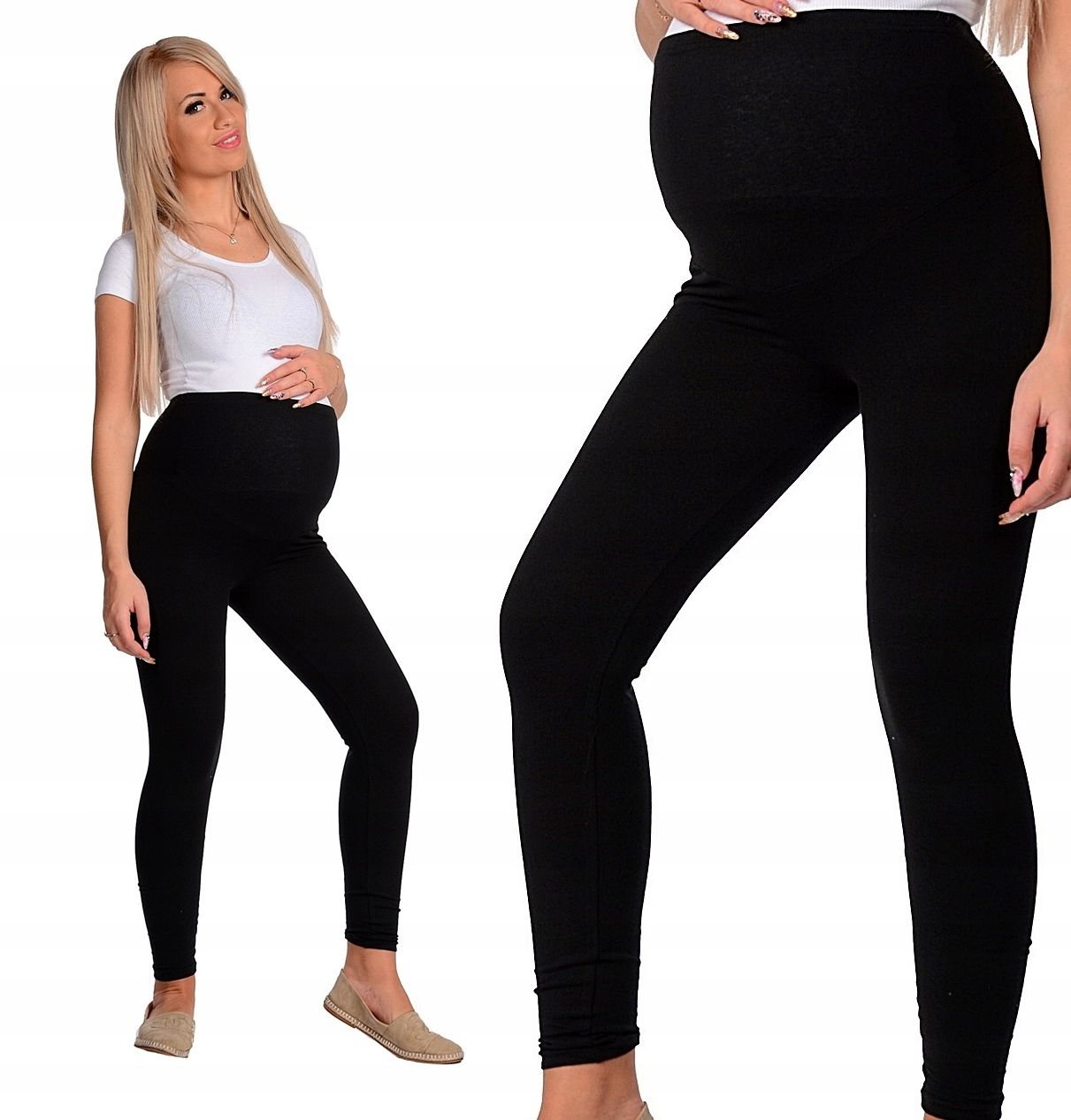  Leggings for pregnant women gaiters with on the plate cotton l/40