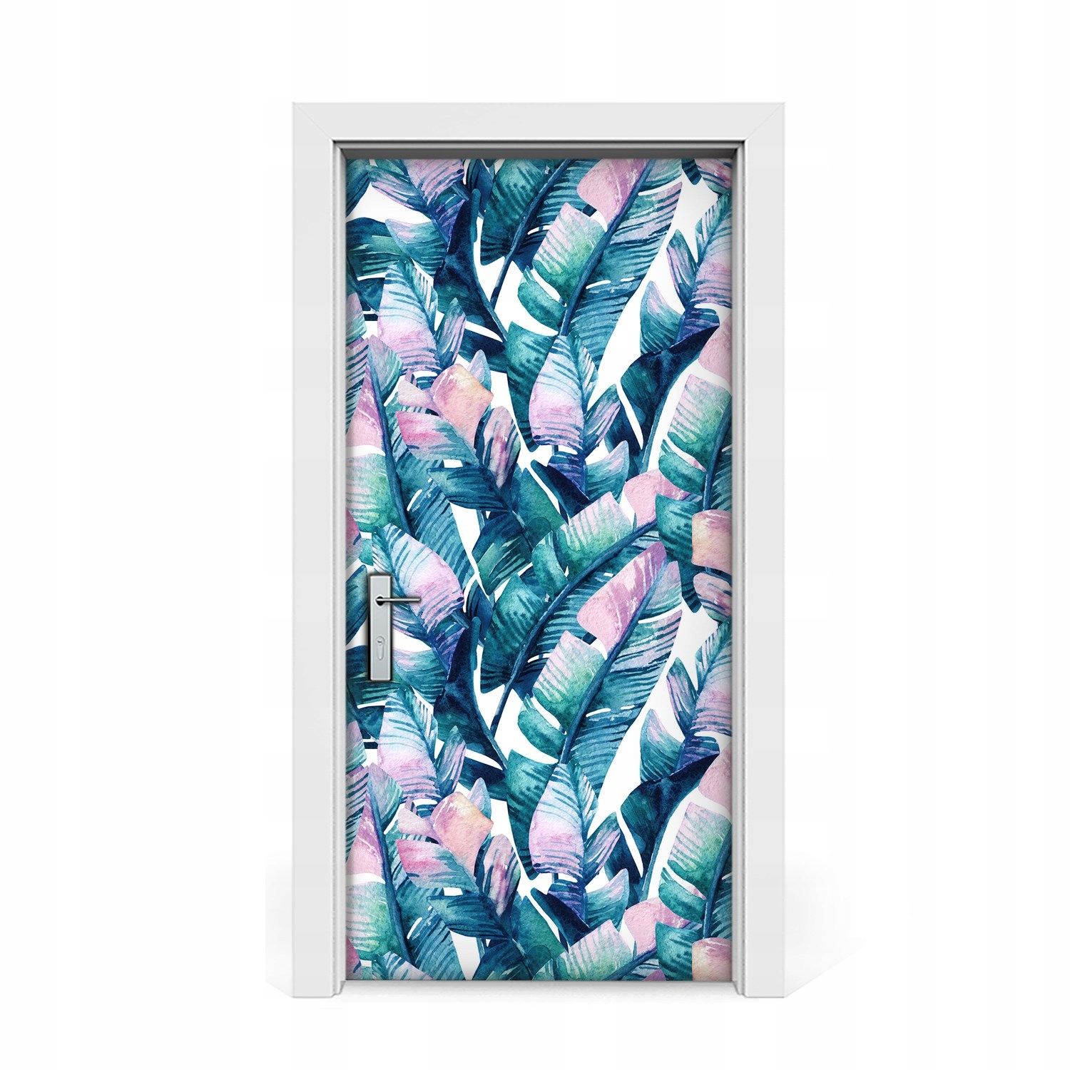  Photo wallpapers on the door banana leaves 95x205
