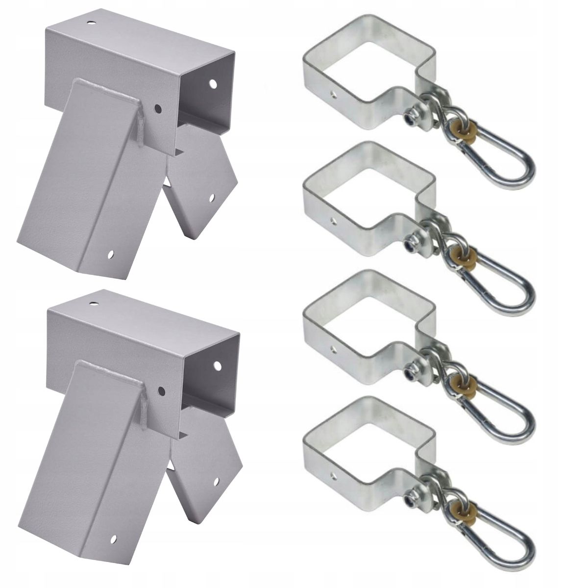  Komplekt ühendused 90x90 + klambrid |90 kraadid