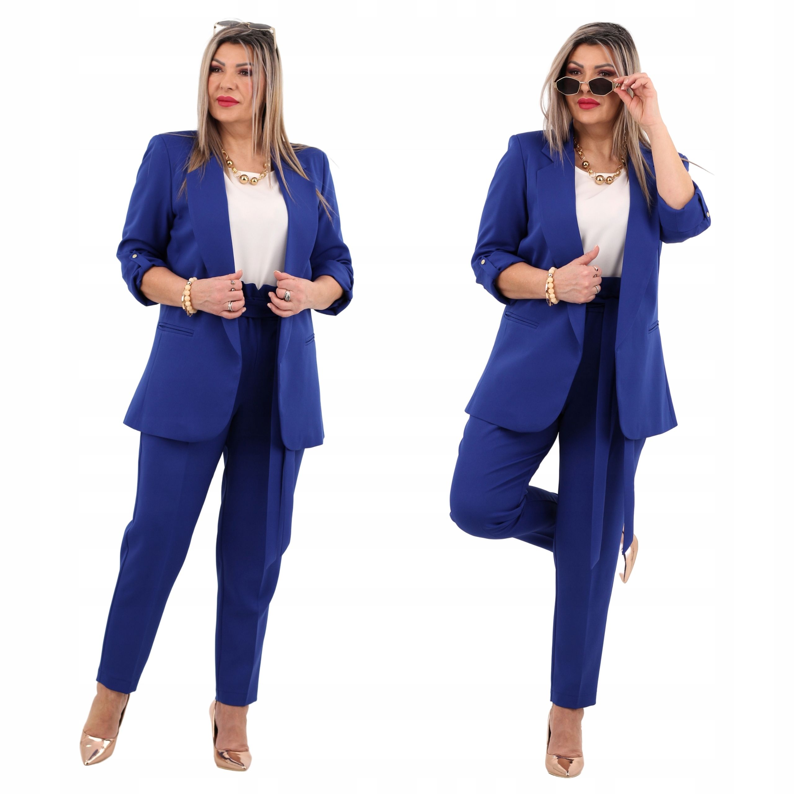  Elegant garnitur feminin jacke i hose polnischer hersteller groß größen