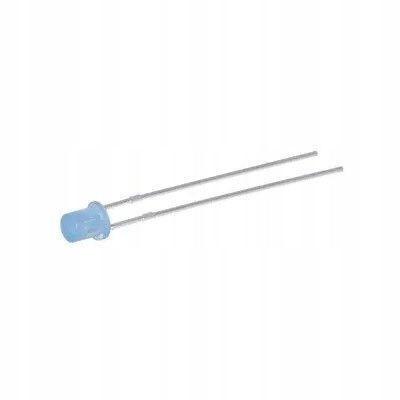 Led-leuchtdiode 3mm zylindrisch matt red 10-pcs. kingbright