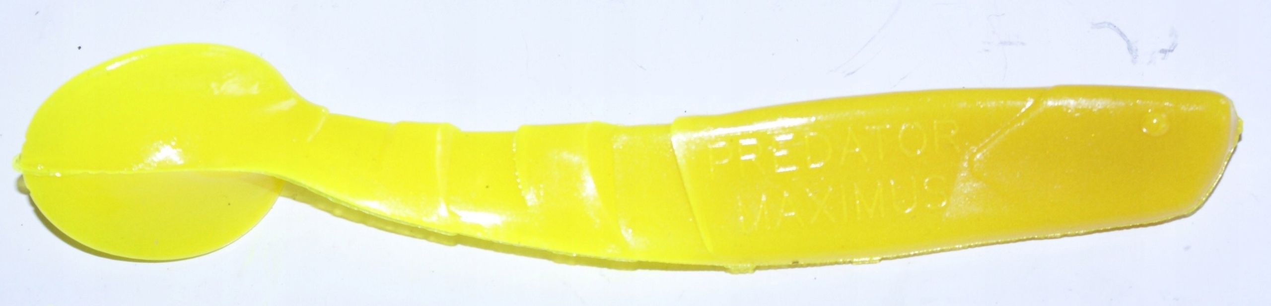 Manns predator 3,5cm geltonas su juodu grzbietem
