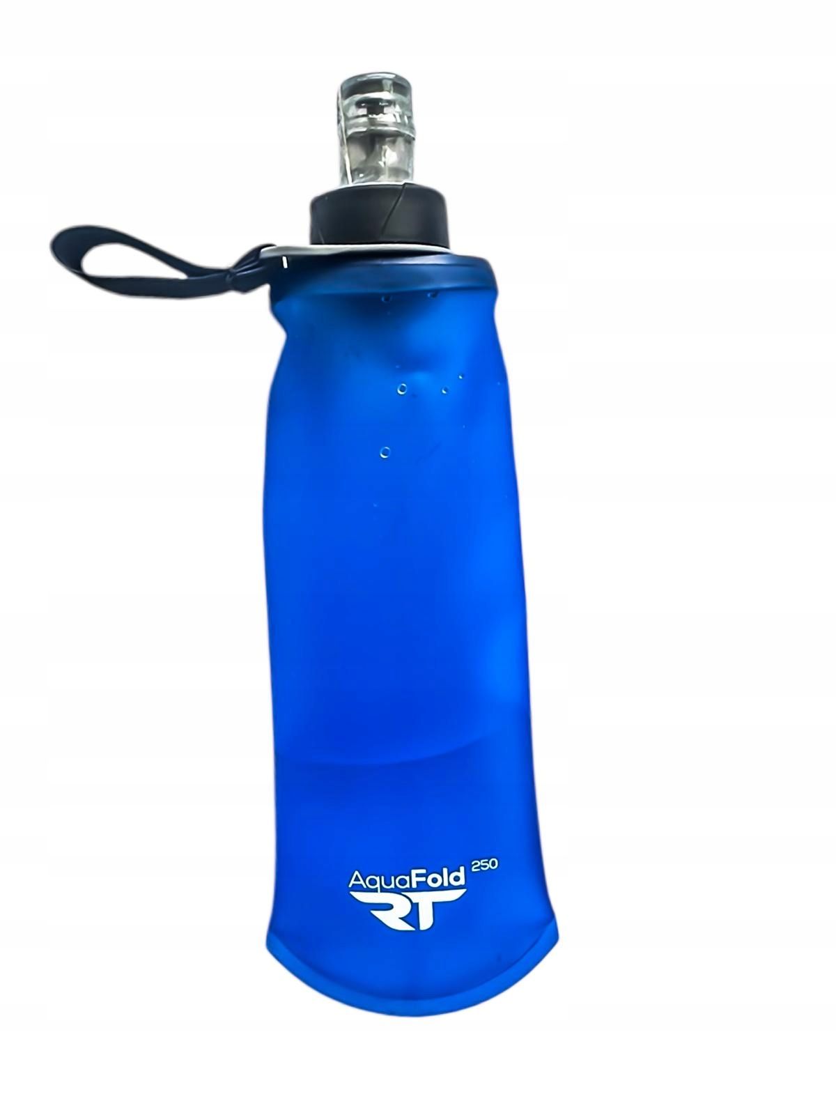  Rt aquafold 250 ml minkštas butelis, gertuvė sulankstoma bėgimui vandeniui dydis