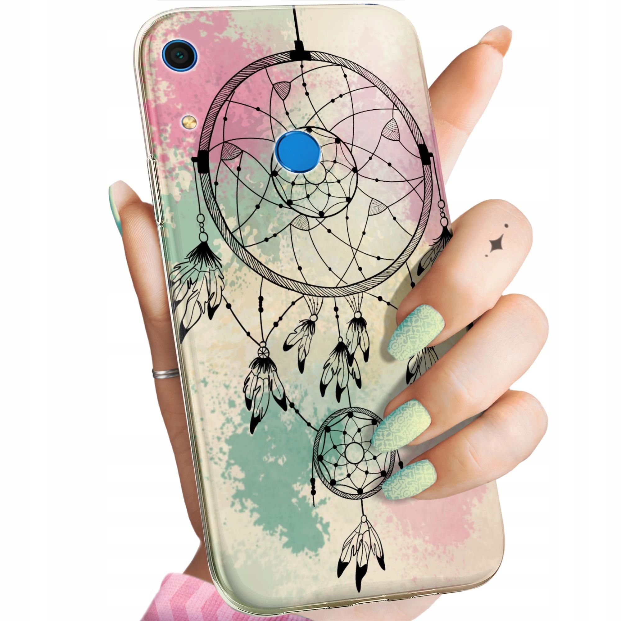  Fall huawei (englisch) y6s / y6 prim 2019 / ehre 8a muster art art déco lempicka case