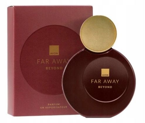  Avon far away aurora perfumed water vanilla lily rose vial unikat