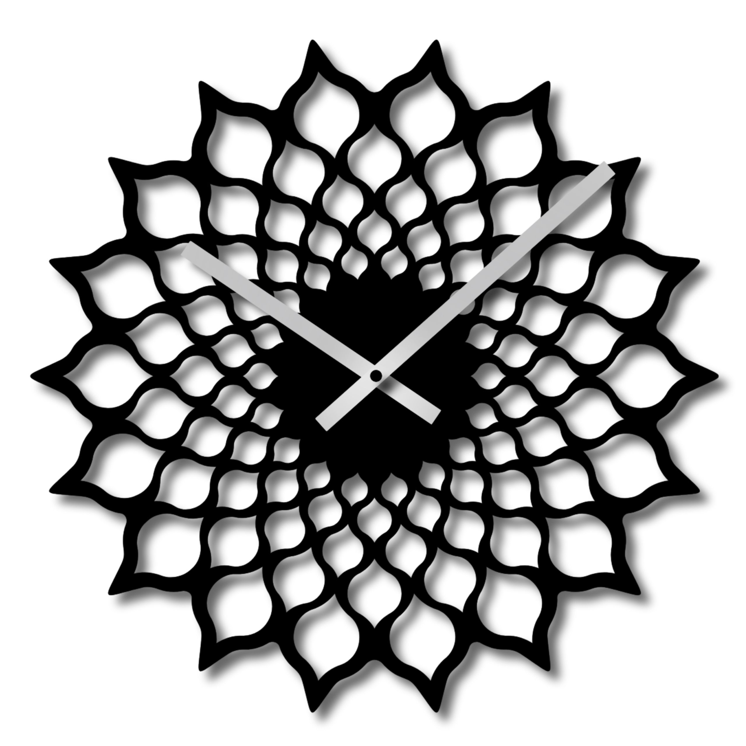  Wall clock 60 cm clock on the wall big clock openwork classic big numbers