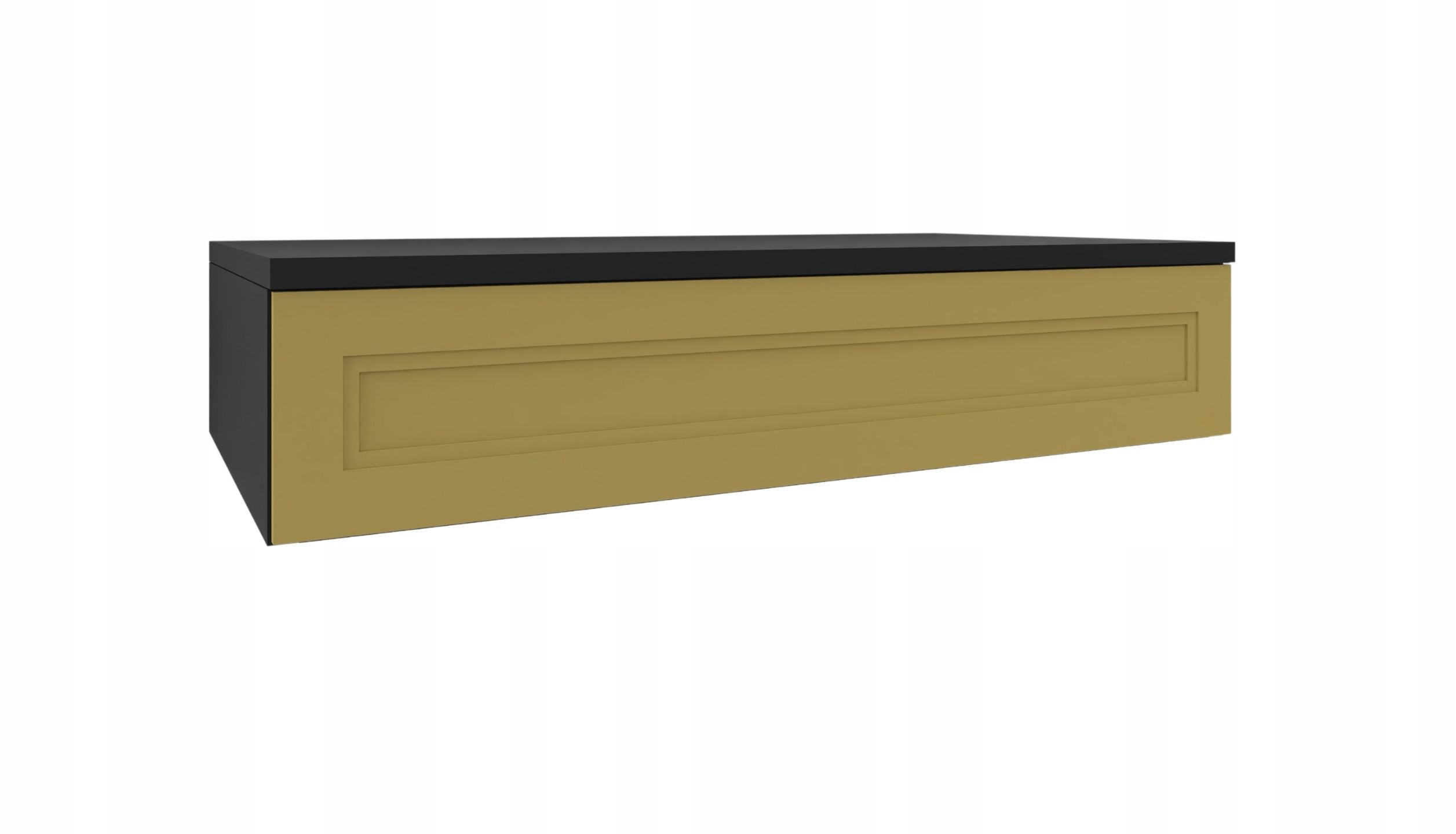  Závěsná konzole retro dab kámen + kašmír 80x20x15 dlaždice skříň