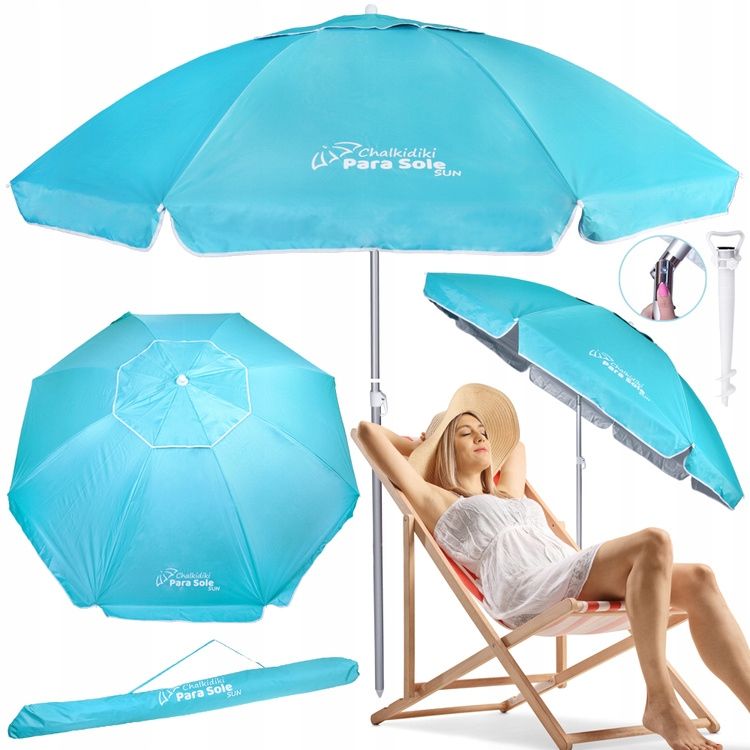  Slunečník zahrada sopot pára sole sun upf 50+ 240cm zlomený sp0810
