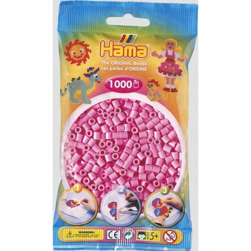  Hama 207-103 - svetlo žltý - 1000 korálky midi - krk