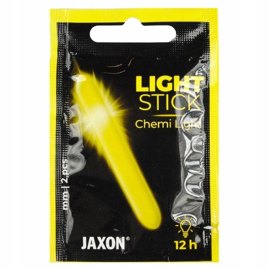  100vnt jaxon šviečiančios lazdelės geltonos-žalios spalvos patarimai 4,0mm