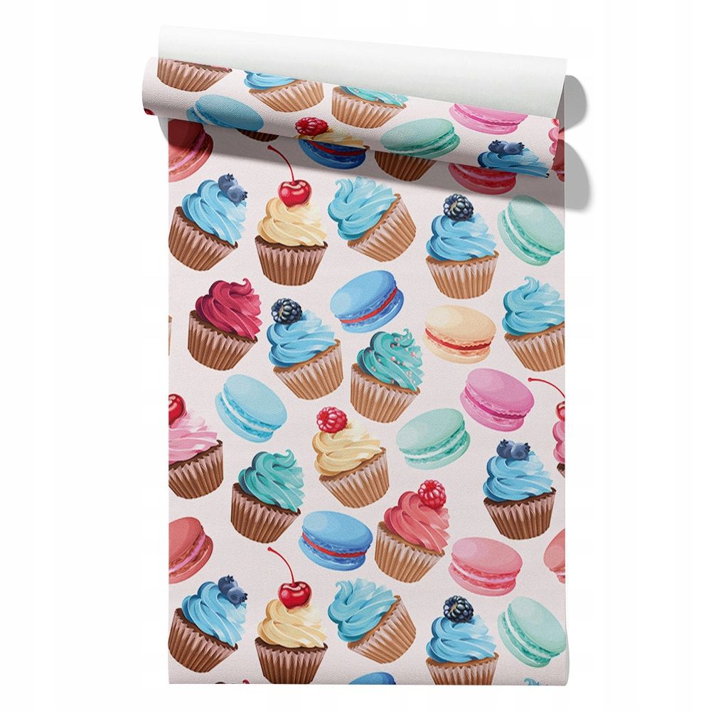  Tapeta pastel třešně netkaná textilie / samolepící