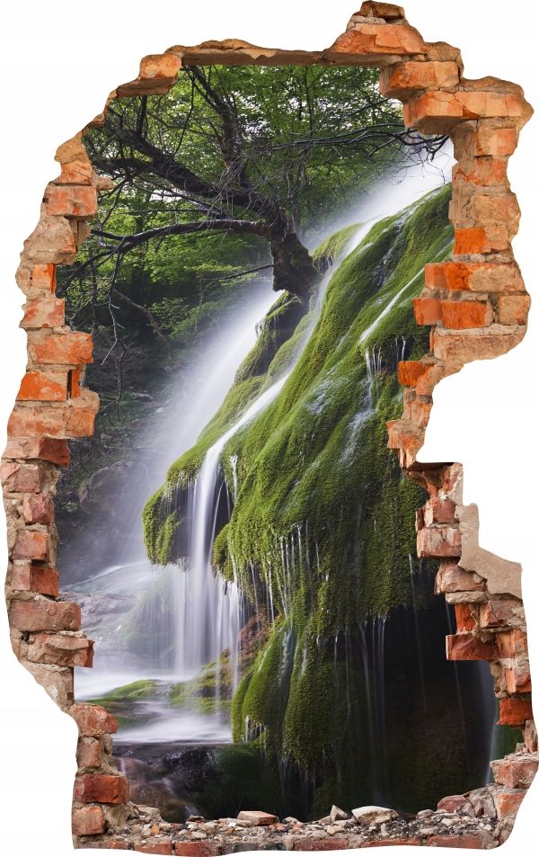  Sienas uzlīmes foto tapetes caurums 688 daba