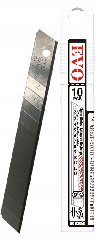  Laužomi ašmenys 18mm kds japan lb-10w 15 segmentų