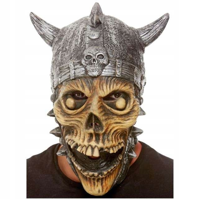  Maska vlkolak szara latex s kožušina horror