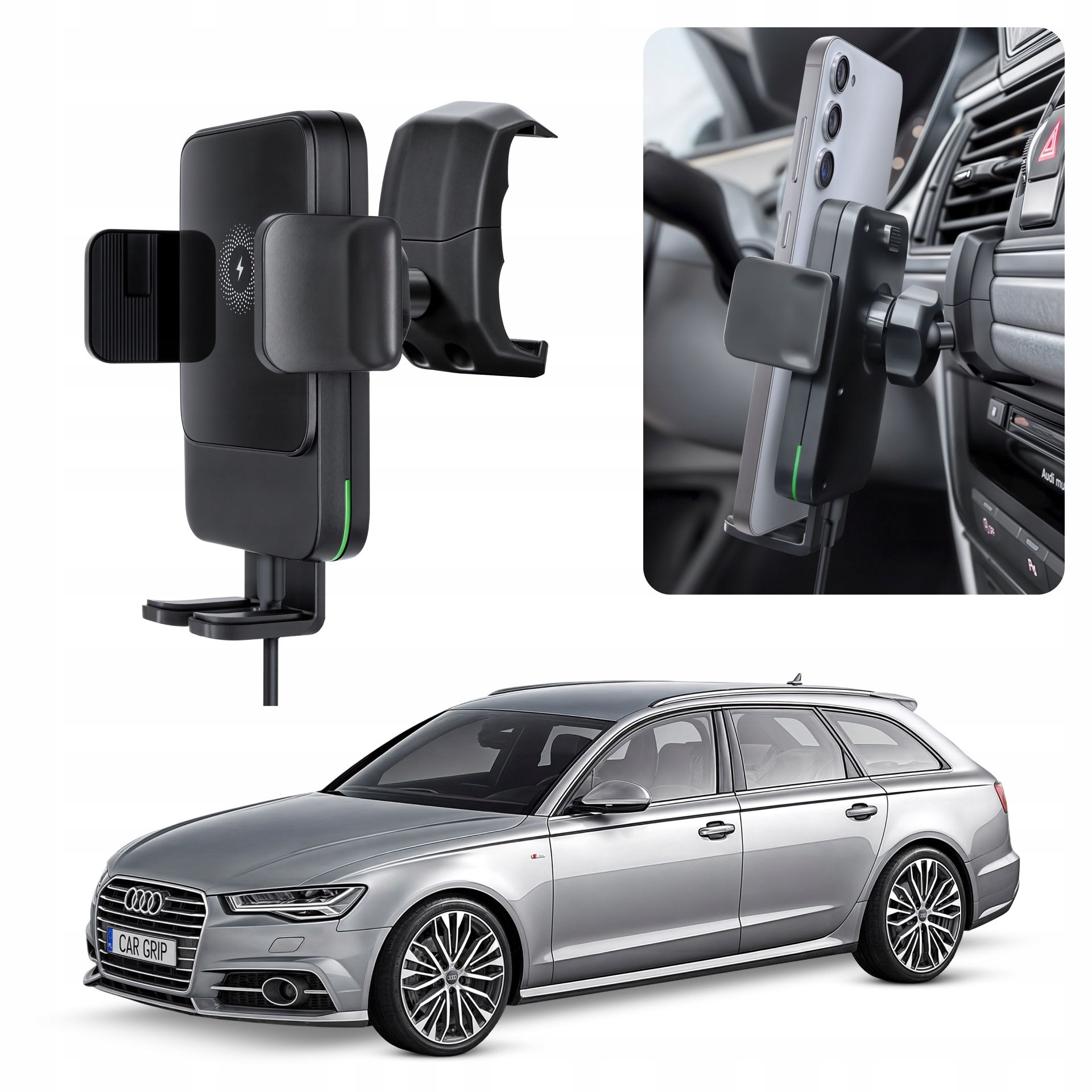  Adapter hoidja telefoni jaoks mõeldud sisse audi a6 c7 (2011-)