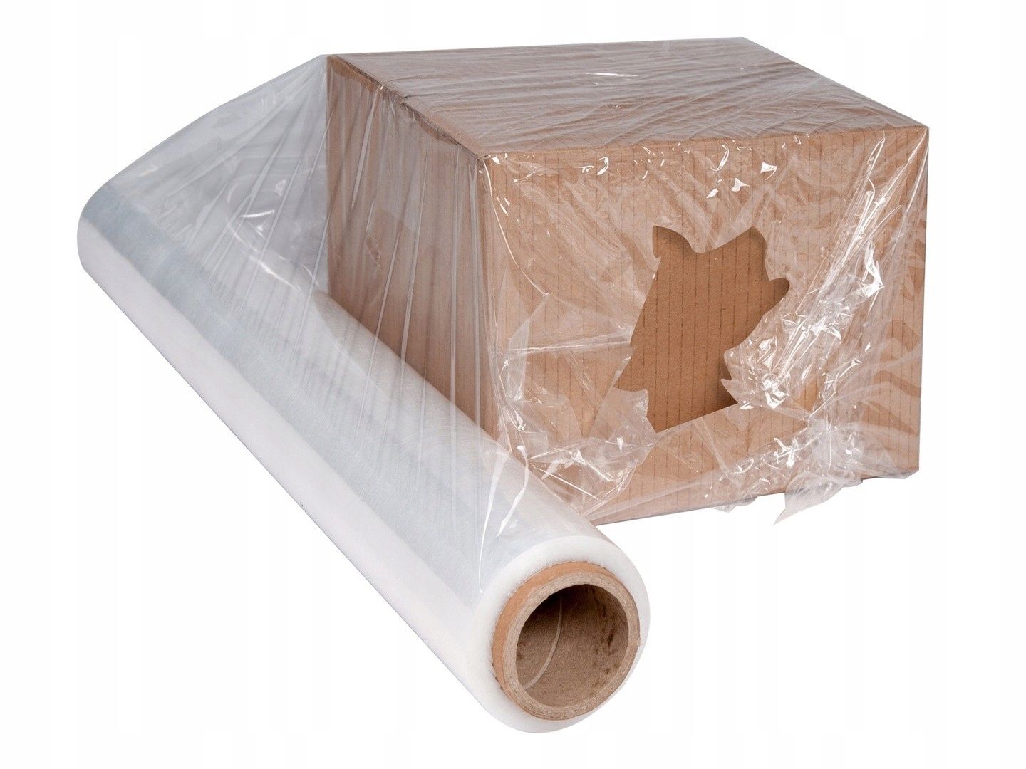  Stretch plėvelė transparent skaidri 2,5kg