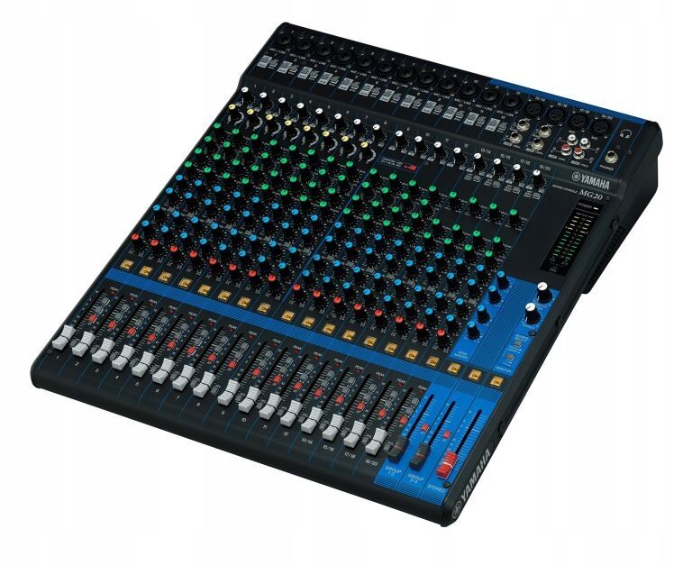  Yamaha mg20 mikseris analoginis 20-kanalų konsolė miksujaca