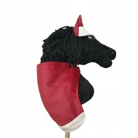  Blanket i headphones for a hobby horse kreszowany purple a3