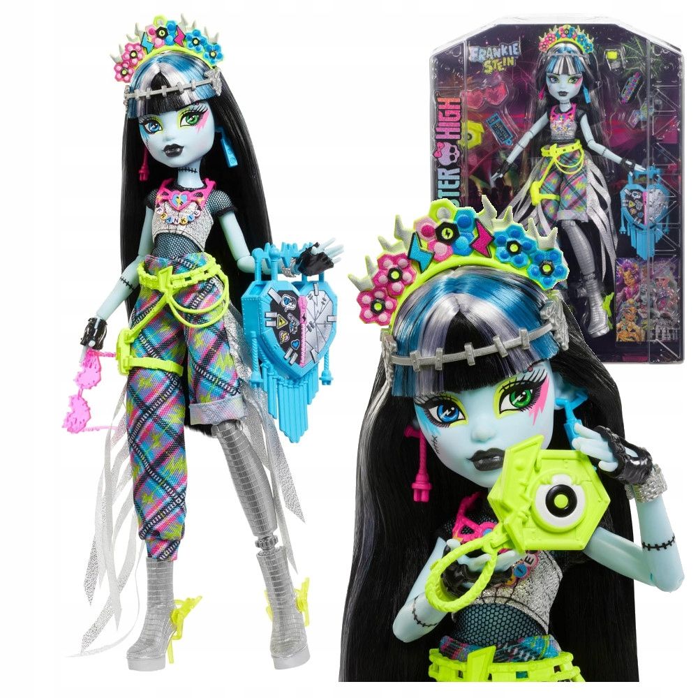  Monster high straszyskrety panenka veus mcflytrap šatník 125 formace