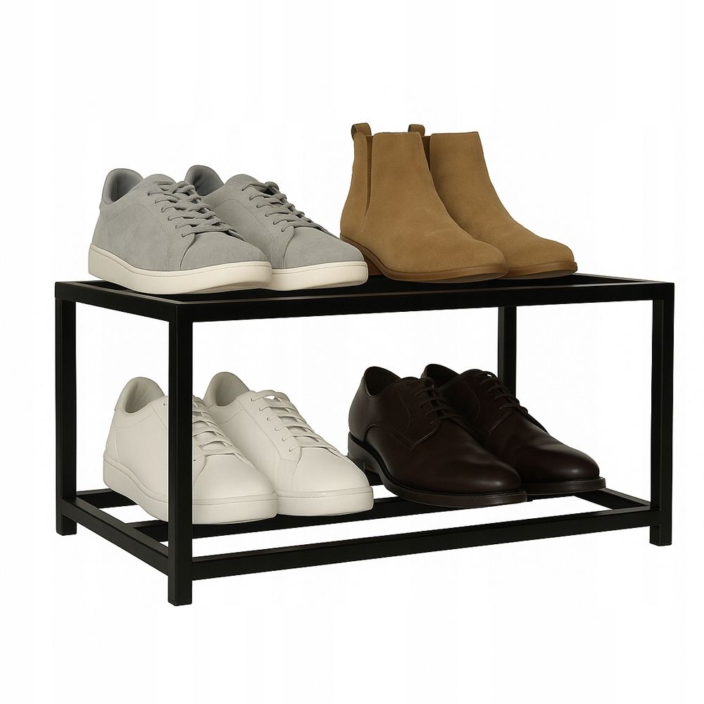  Shoe cabinet metal welded shelf shelf for footwear 50 cm polish product
